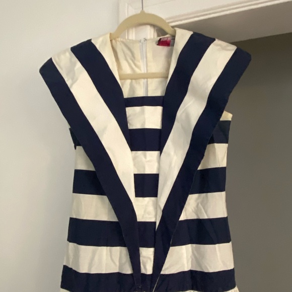 Vintage sailor style 80’s dress Melissa Harper - Picture 2 of 4